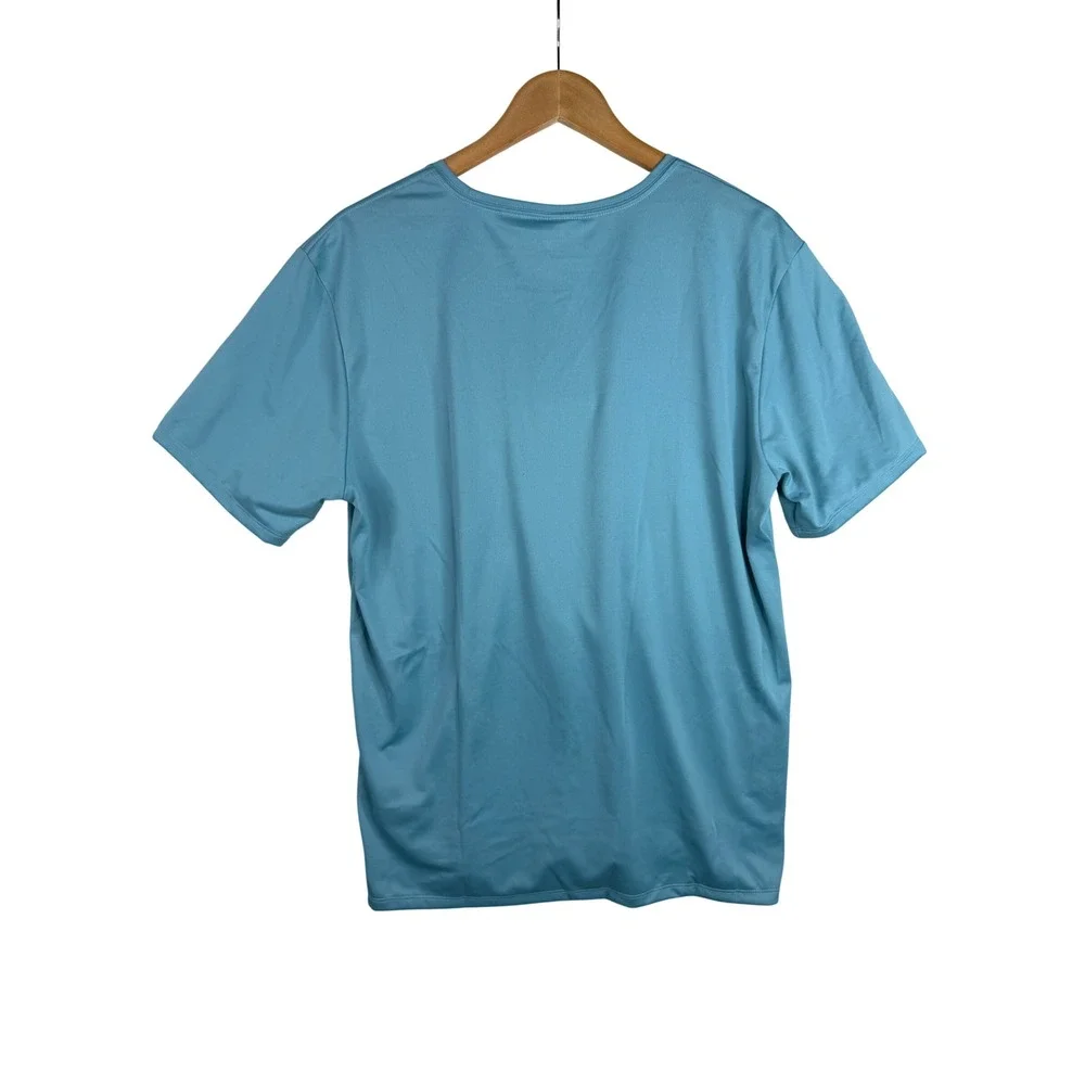 NWT The North Face Men's Elevation Reef Waters Short Sleeve Shirt size Large